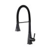 Stainless steel kitchen faucet